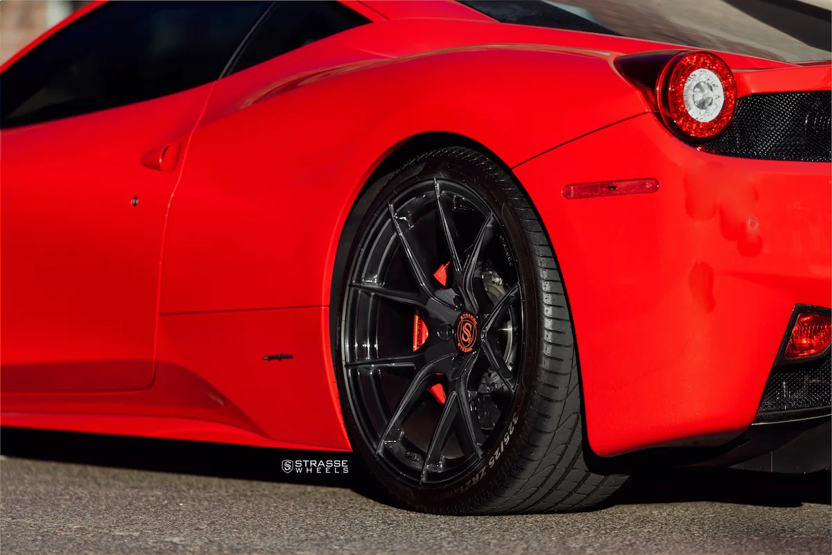 Strasse SM5R Deep Concave Monoblock on Ferrari 458 F142, photo 7
