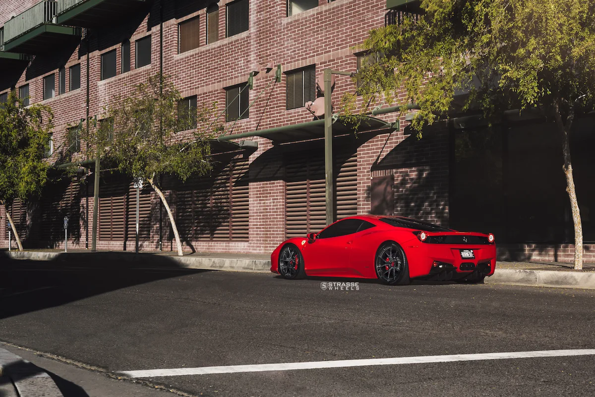 Strasse SM5R Deep Concave Monoblock on Ferrari 458 F142, photo 9
