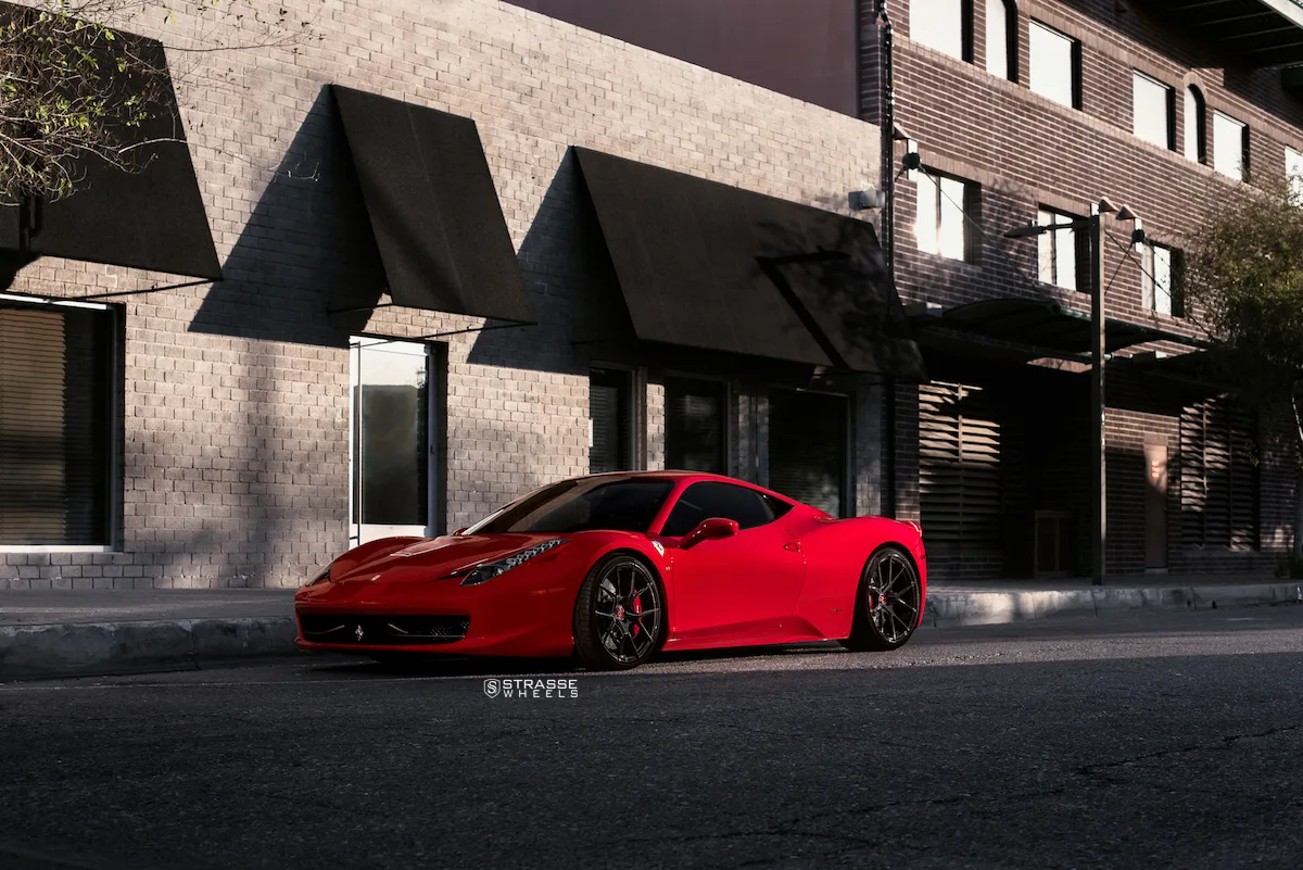 Strasse SM5R Deep Concave Monoblock on Ferrari 458 F142, photo 3