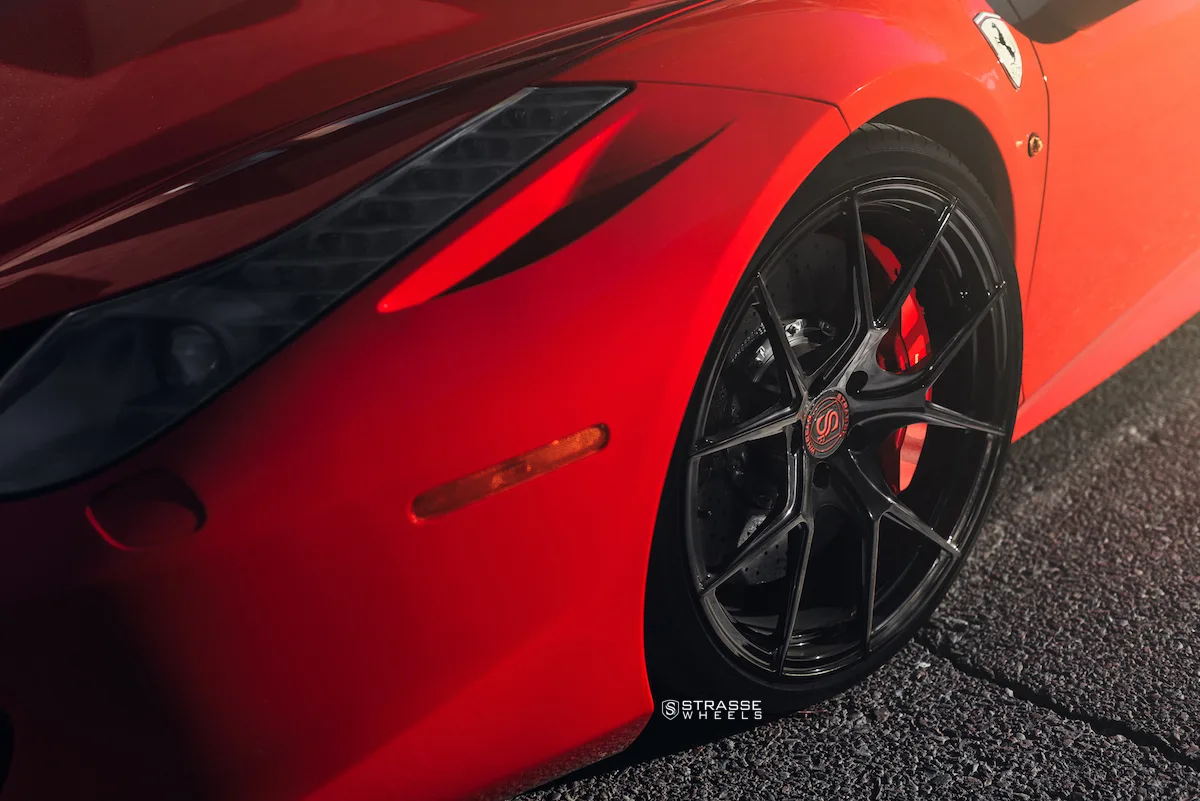 Strasse SM5R Deep Concave Monoblock on Ferrari 458 F142, photo 2