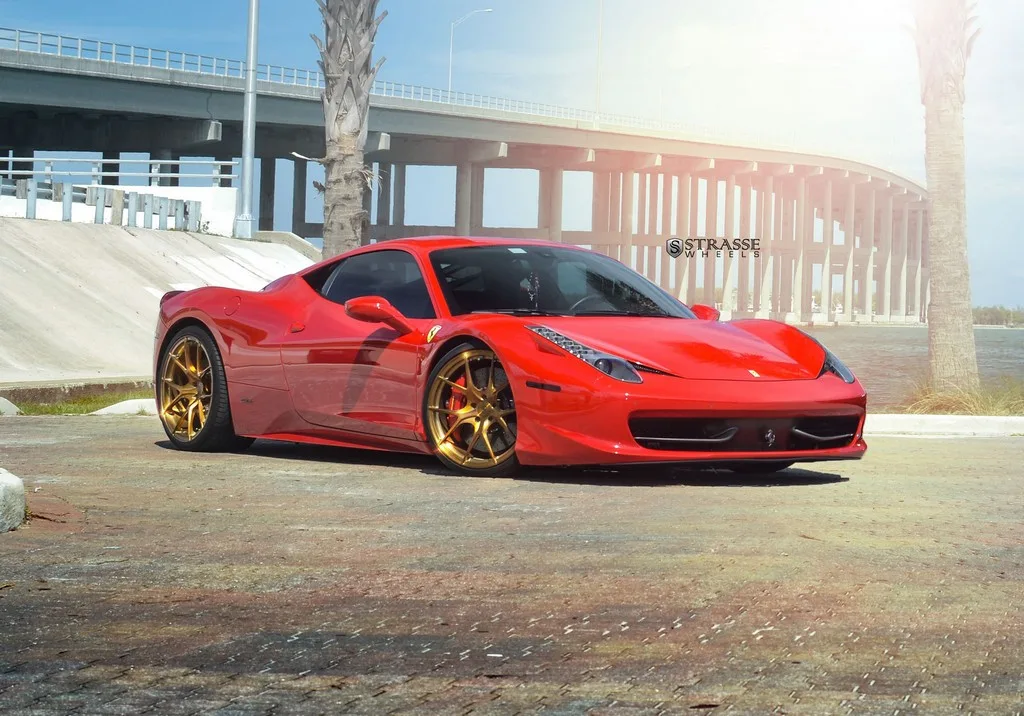 Strasse SM5R Deep Concave Monoblock on Ferrari 458 F142, photo 12