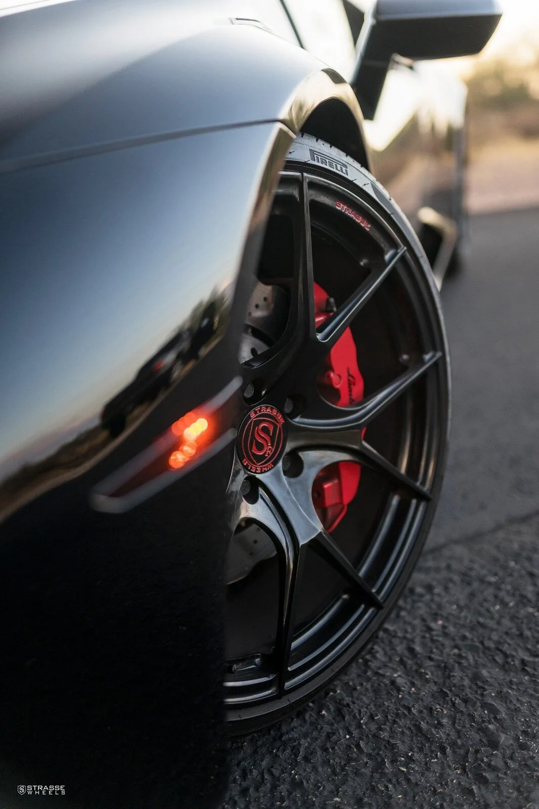 Strasse SM5R Deep Concave Monoblock on Lamborghini Huracan (2014), photo 11