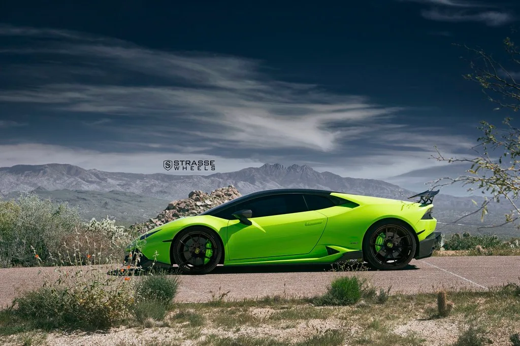 Strasse SM5R Deep Concave Monoblock on Lamborghini Huracan (2014), photo 4