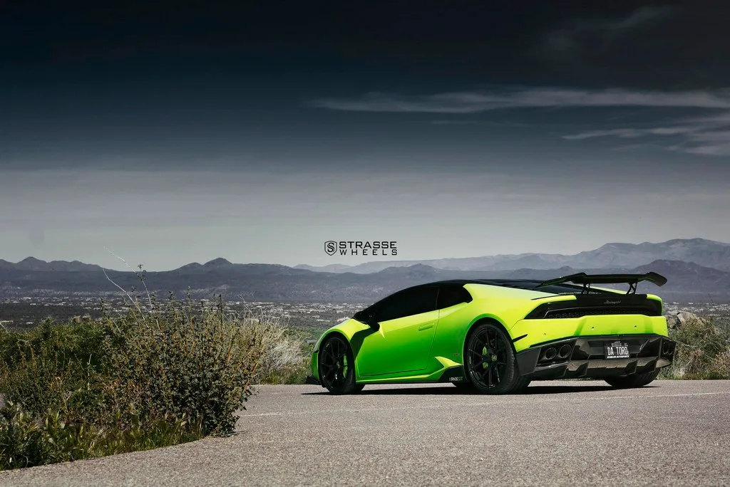 Strasse SM5R Deep Concave Monoblock on Lamborghini Huracan (2014), photo 9