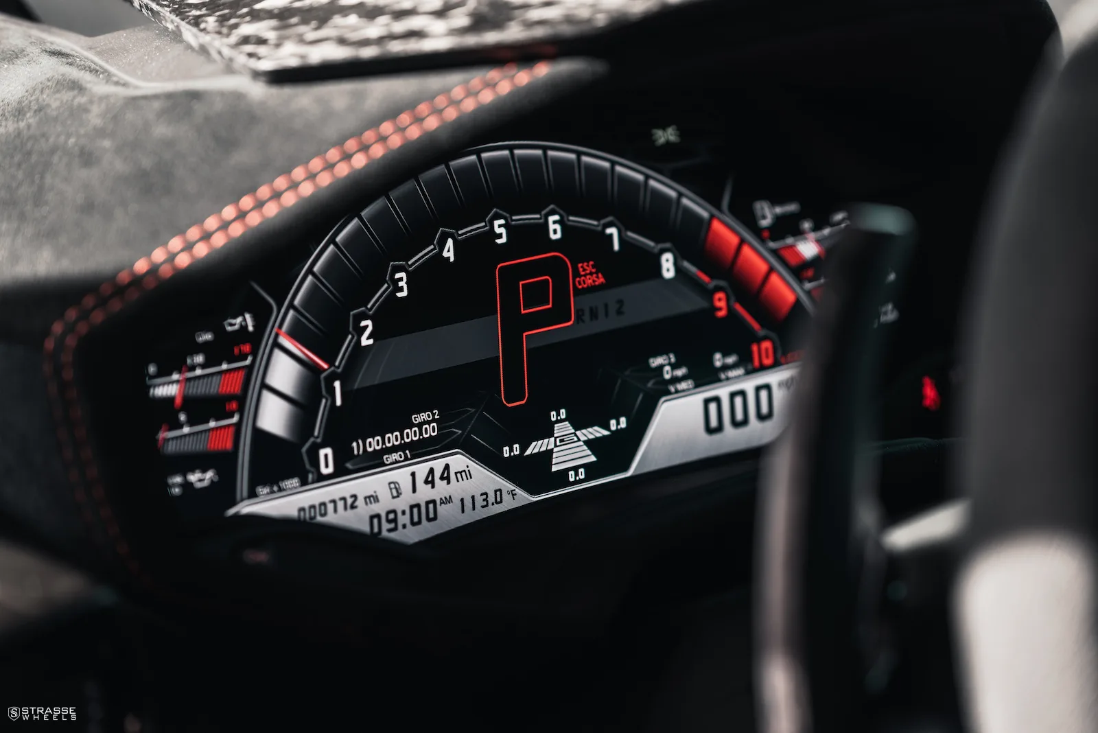 Strasse SM5R Deep Concave Monoblock on Lamborghini Huracan EVO, photo 12