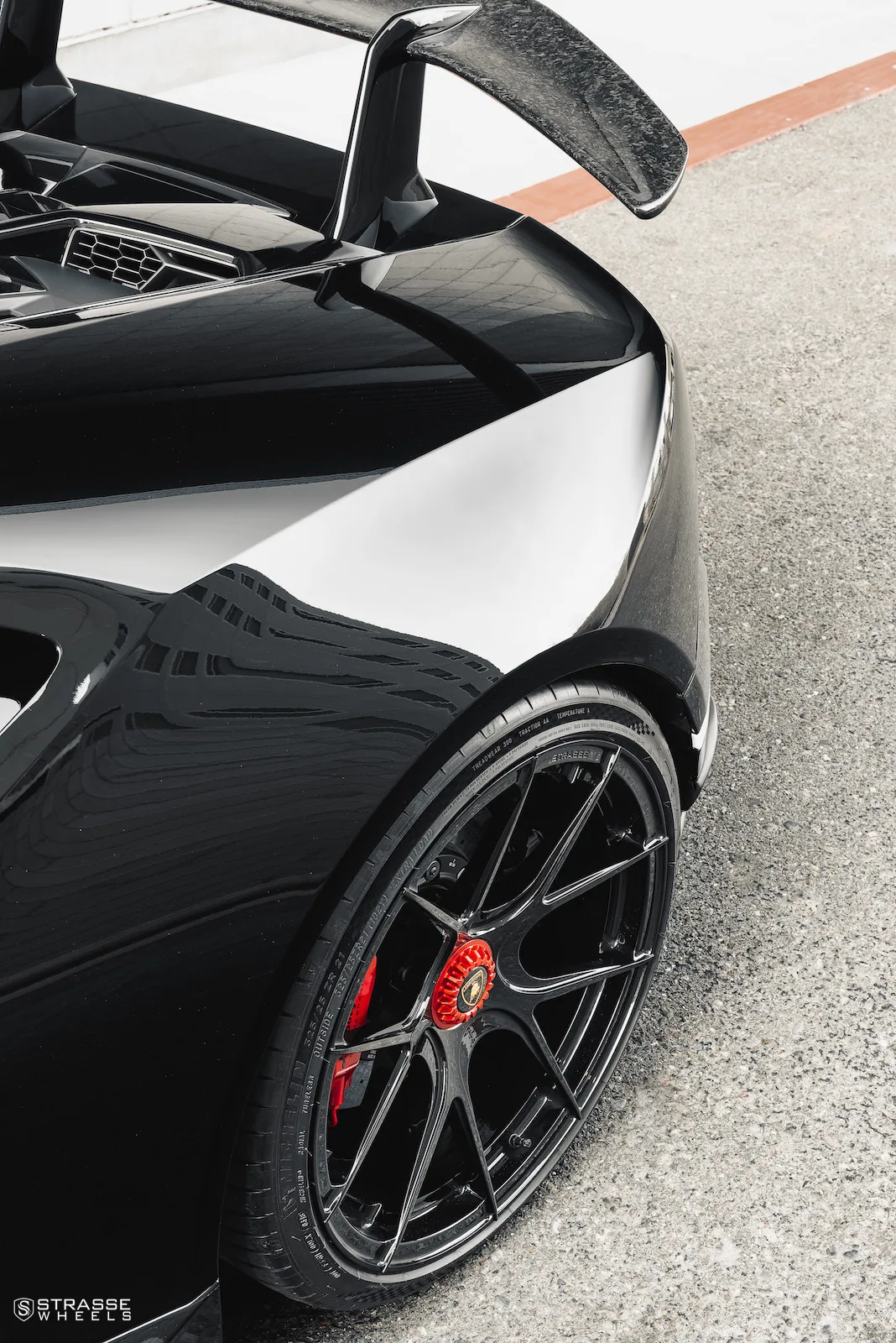 Strasse SM5R Deep Concave Monoblock on Lamborghini Huracan EVO, photo 5