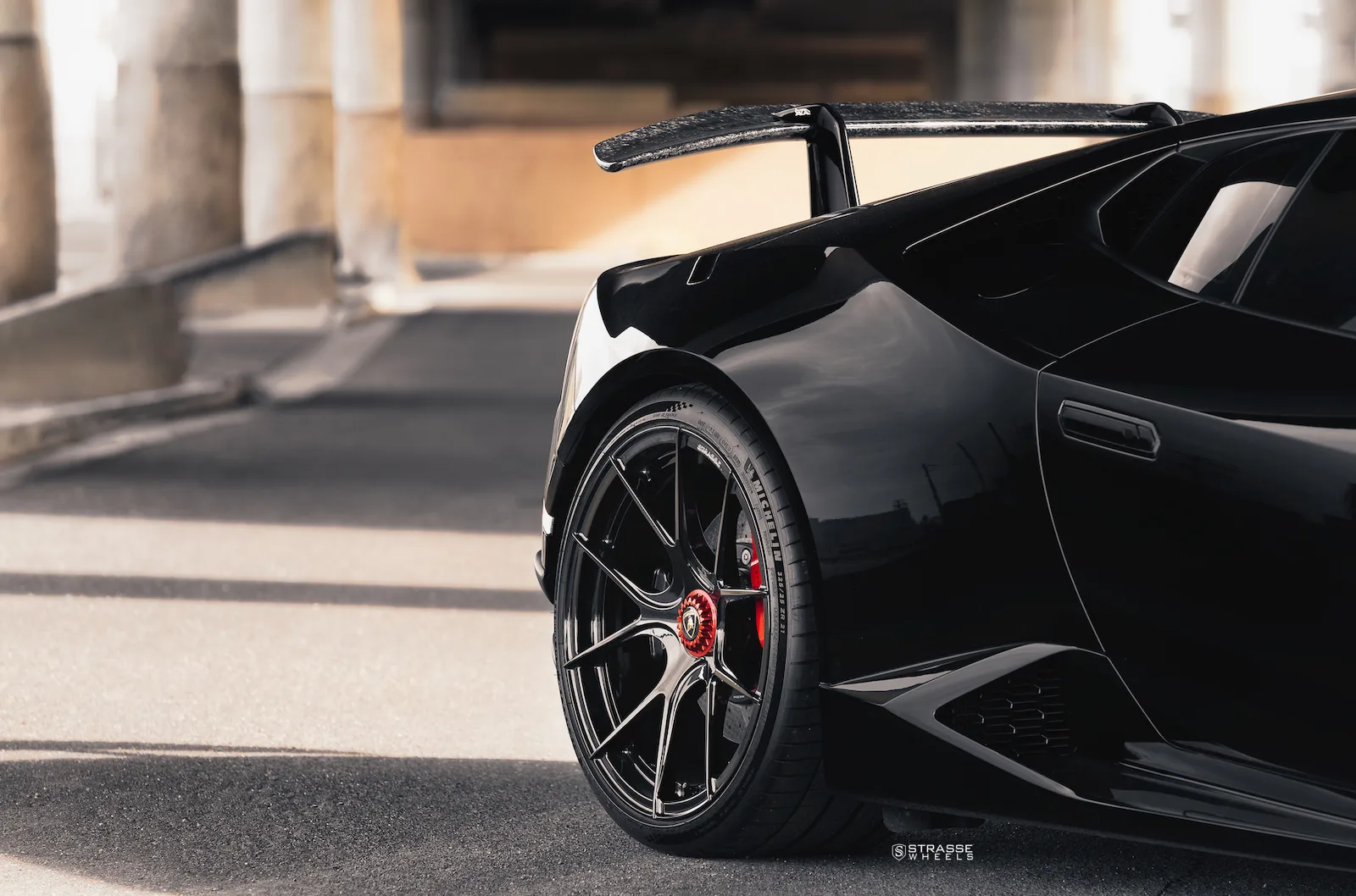 Strasse SM5R Deep Concave Monoblock on Lamborghini Huracan EVO, photo 8