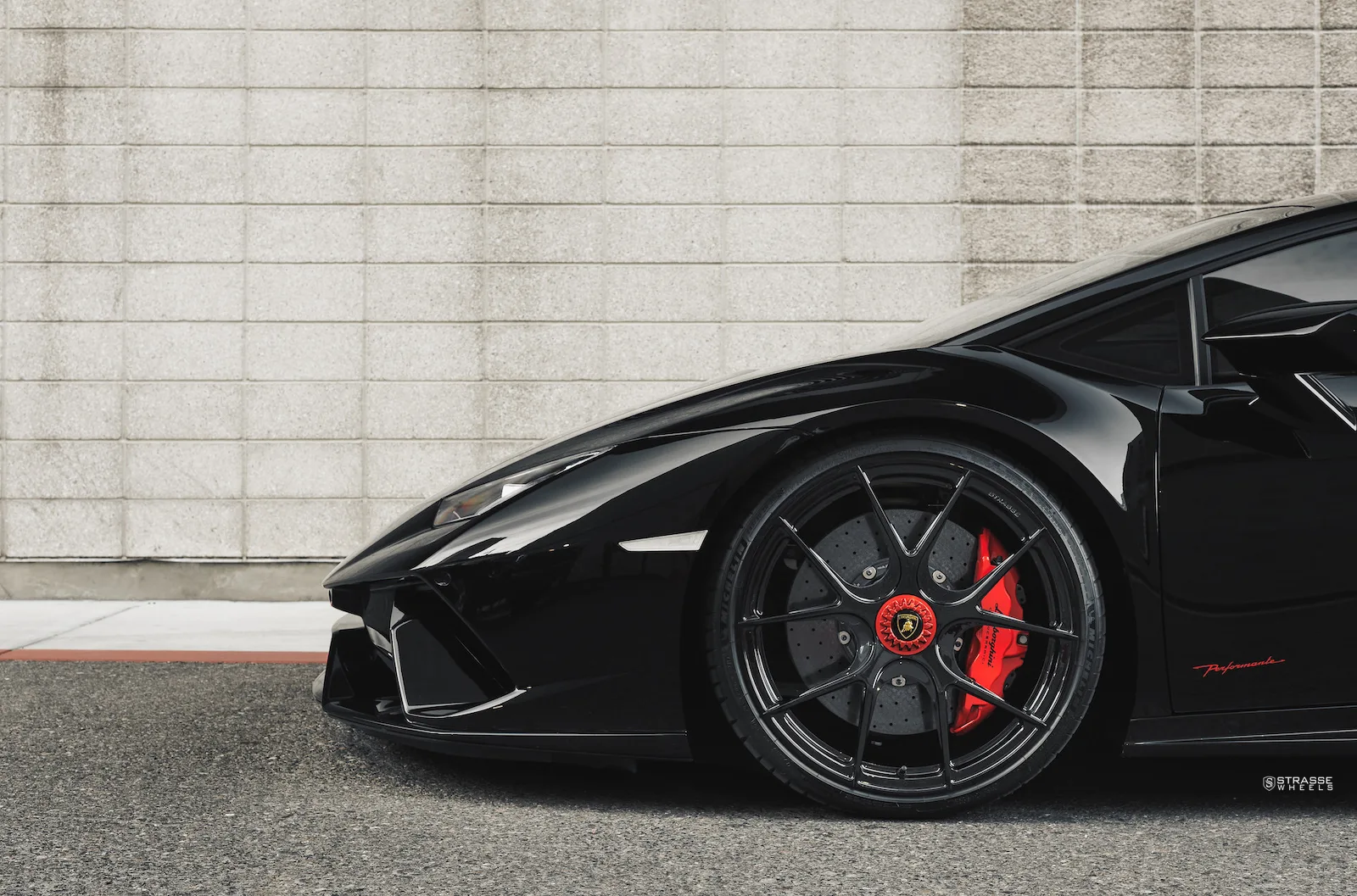 Strasse SM5R Deep Concave Monoblock on Lamborghini Huracan EVO, photo 4