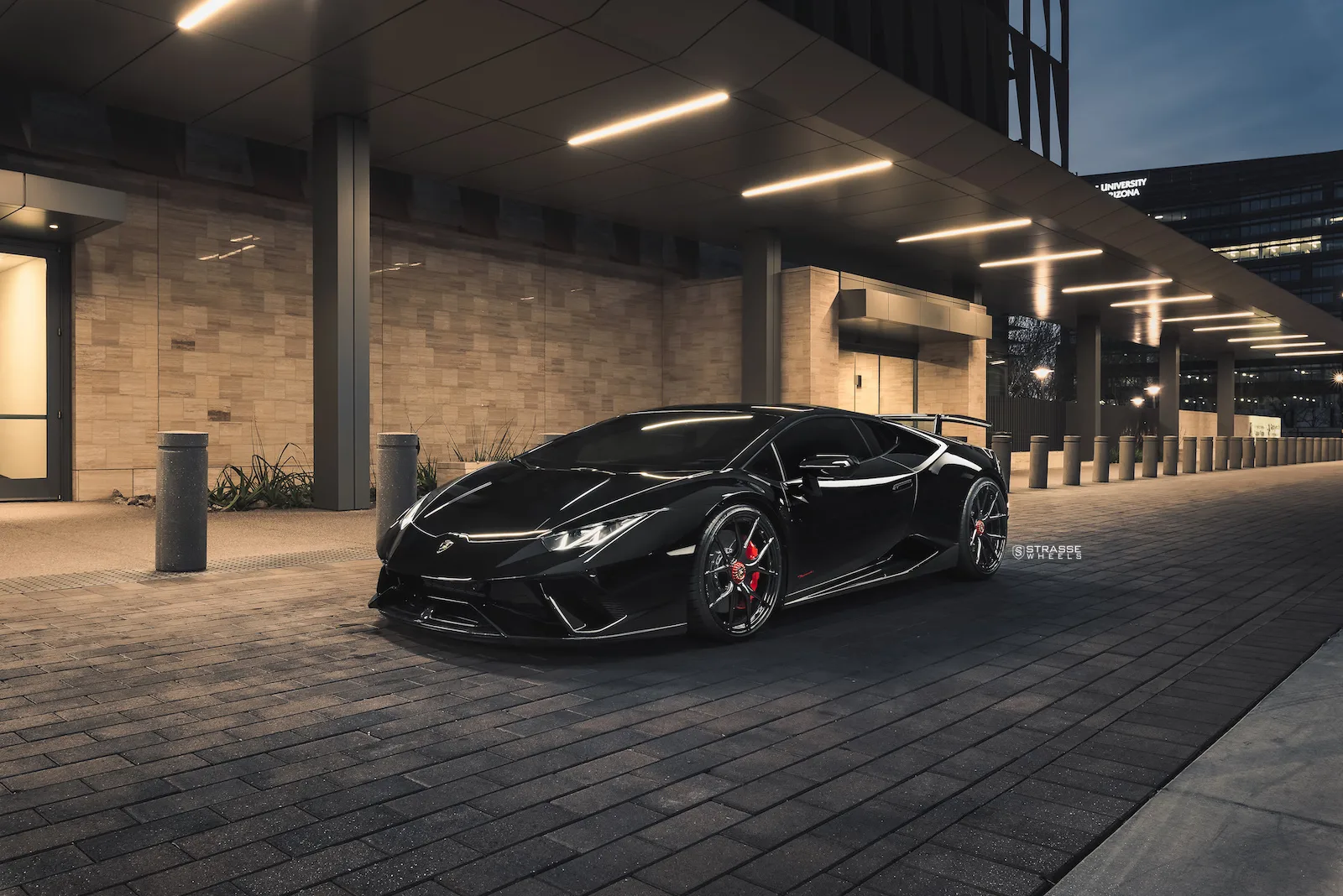 Strasse SM5R Deep Concave Monoblock on Lamborghini Huracan EVO, photo 3