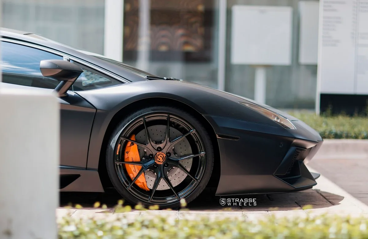 Strasse SM5R Deep Concave Monoblock on Lamborghini Aventador First Gen.1, photo 9