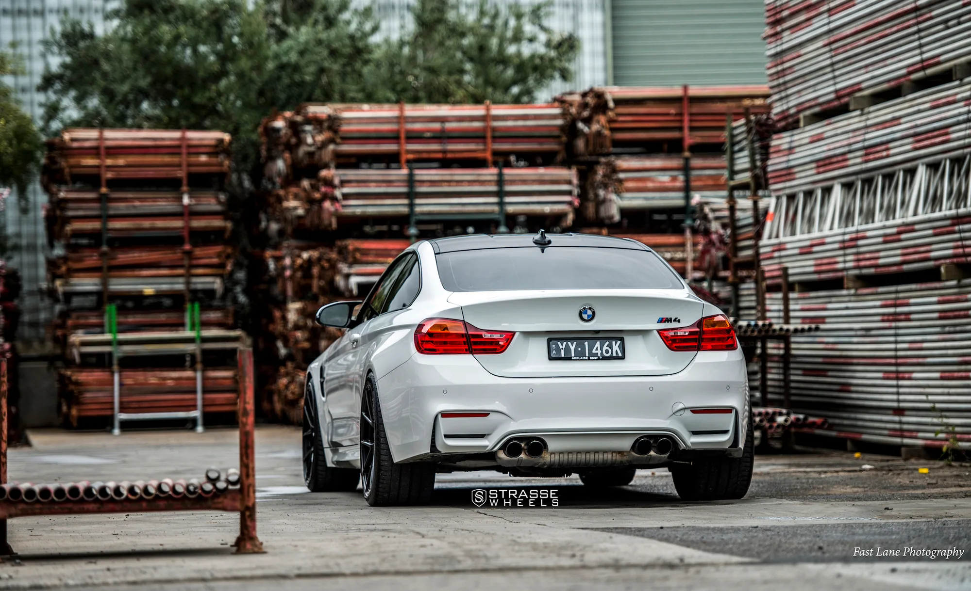 Strasse SM5R Deep Concave Monoblock on BMW M4 F82.2, photo 8