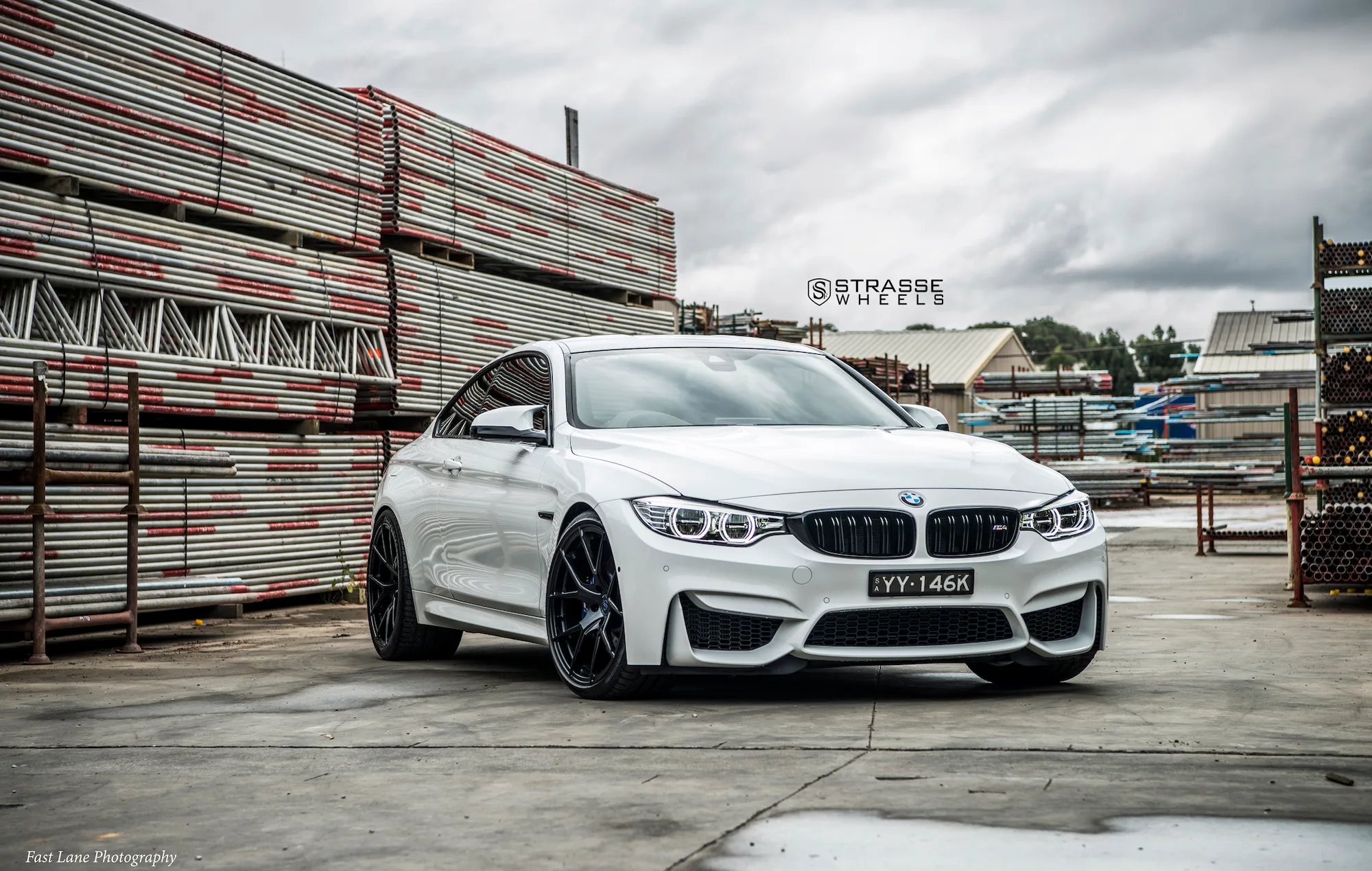 Strasse SM5R Deep Concave Monoblock on BMW M4 F82.2