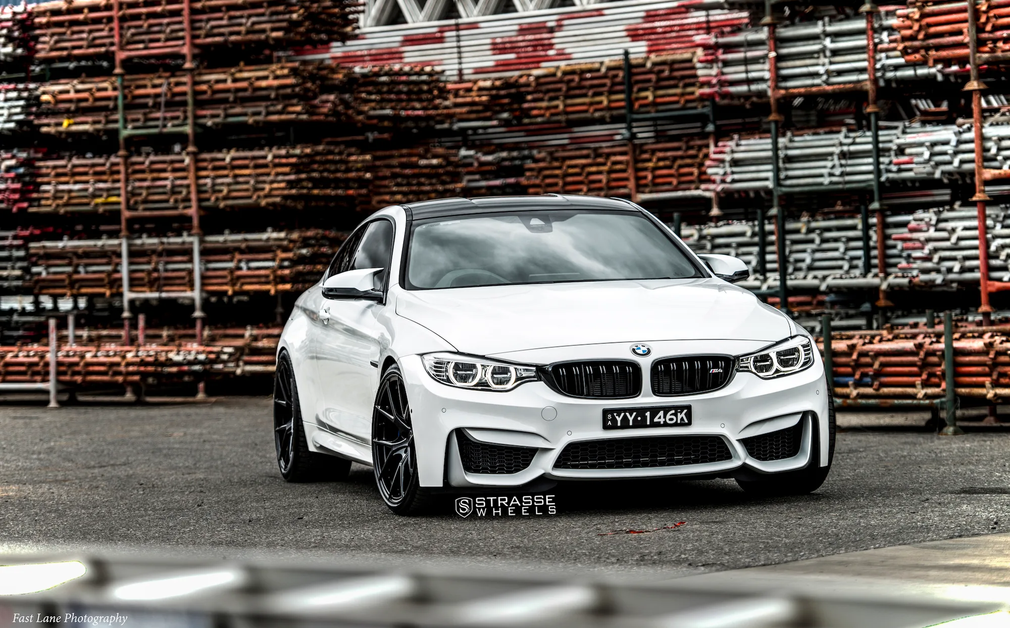 Strasse SM5R Deep Concave Monoblock on BMW M4 F82.2, photo 5
