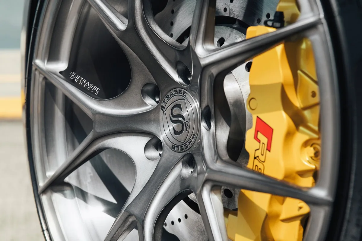 Strasse SM5R Deep Concave Monoblock on Audi R8 Type 4S.1, photo 12