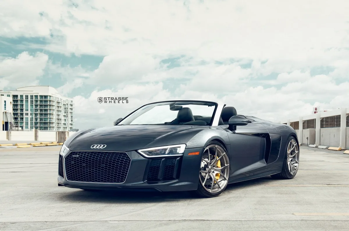 Strasse SM5R Deep Concave Monoblock on Audi R8 Type 4S.1