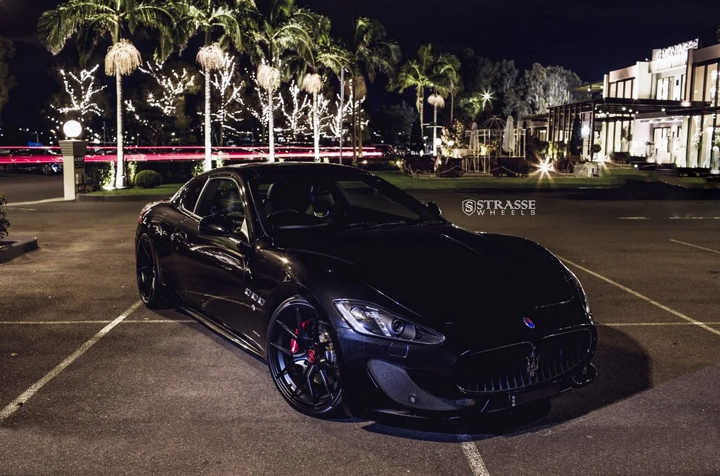 Strasse SM5R Deep Concave Monoblock on Maserati GranTurismo (2007).1