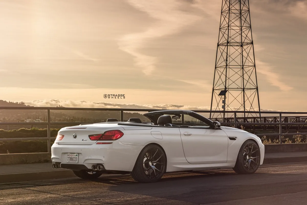 Strasse SM5R Deep Concave Monoblock on BMW M6 F13.1, photo 6