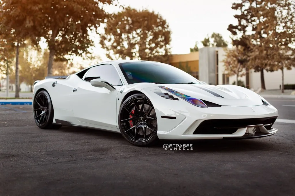 Strasse SM5R Deep Concave Monoblock on Ferrari 458 Speciale Speciale, photo 4