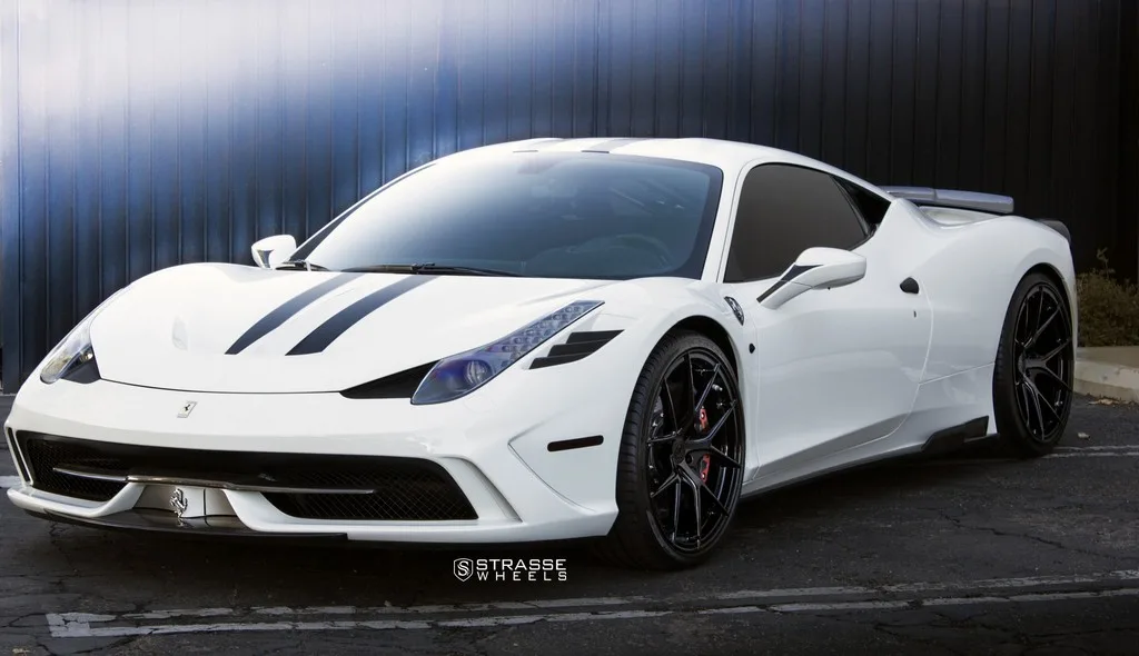 Strasse SM5R Deep Concave Monoblock on Ferrari 458 Speciale Speciale, photo 2