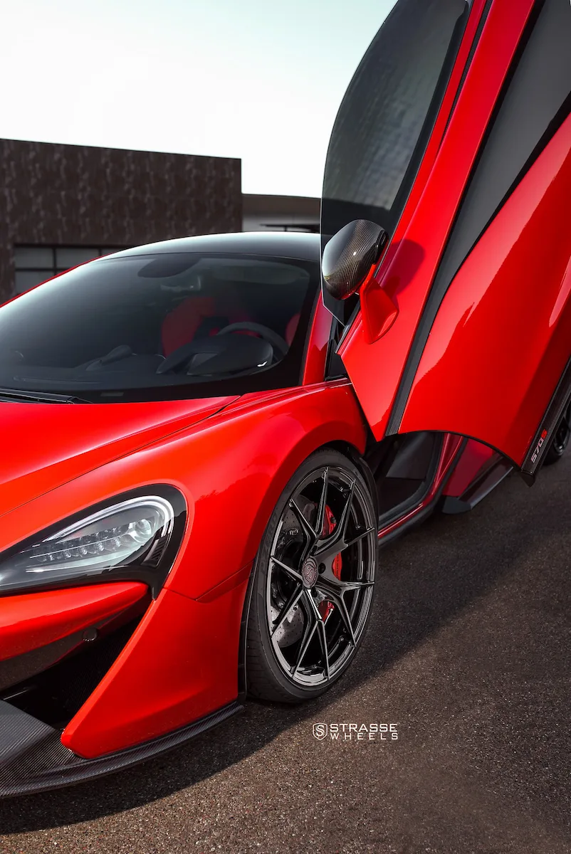 Strasse SM5R Deep Concave Monoblock on McLaren 570S, photo 8