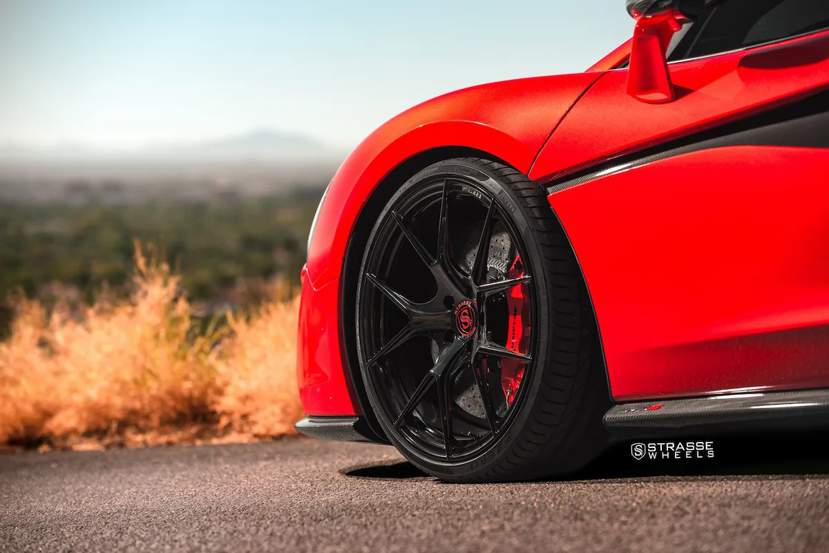 Strasse SM5R Deep Concave Monoblock on McLaren 570S, photo 6