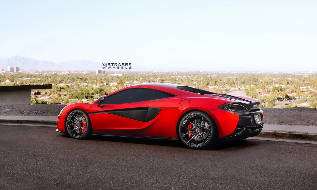 Strasse SM5R Deep Concave Monoblock on McLaren 570S, photo 4