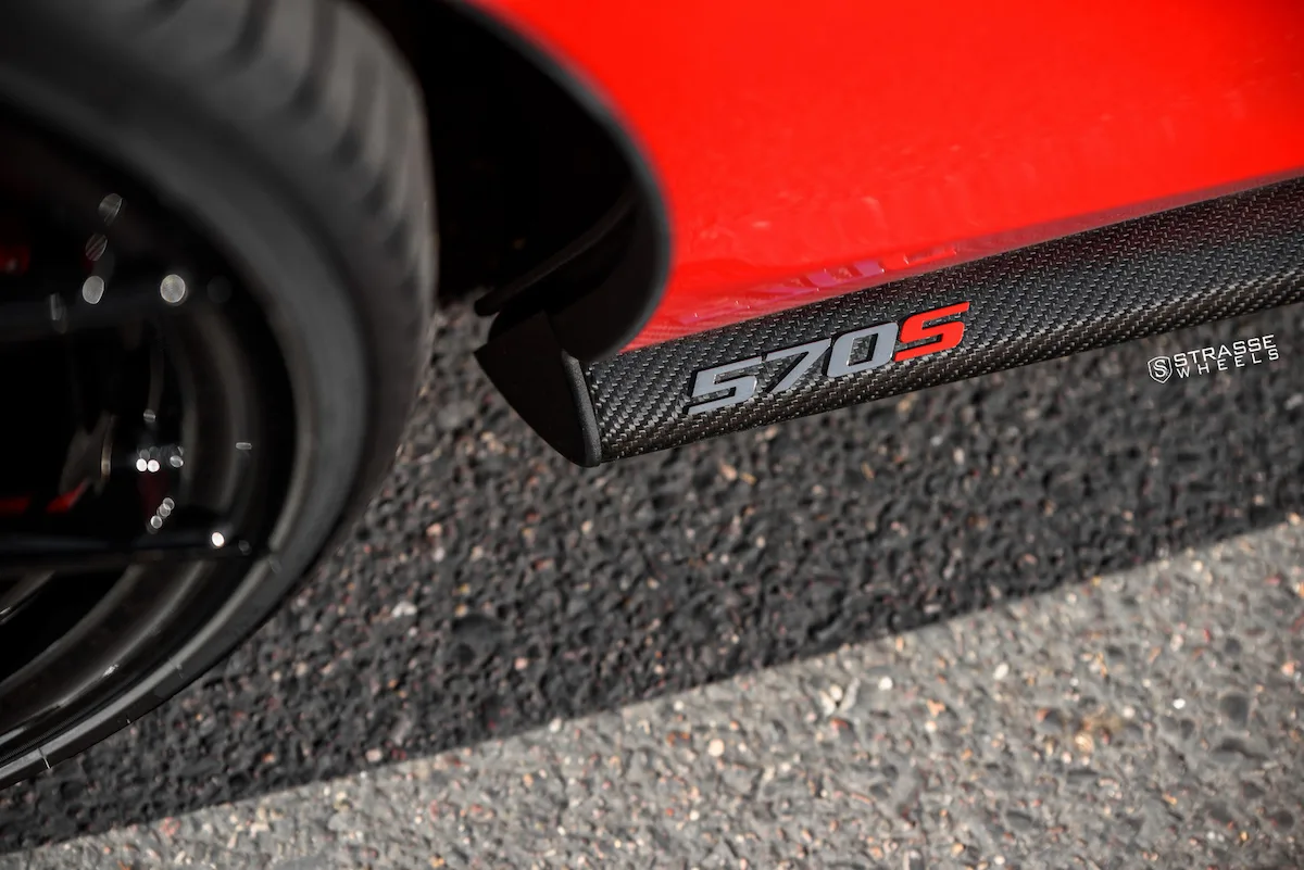 Strasse SM5R Deep Concave Monoblock on McLaren 570S, photo 9