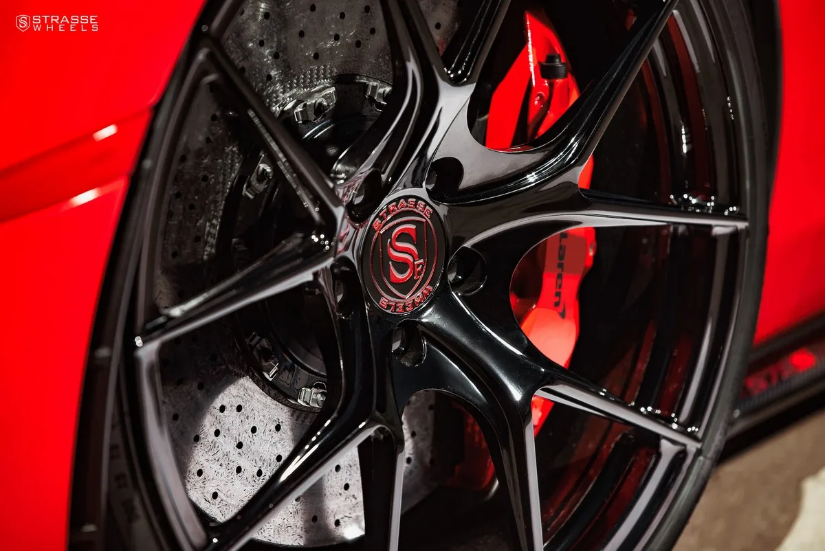 Strasse SM5R Deep Concave Monoblock on McLaren 570S, photo 3