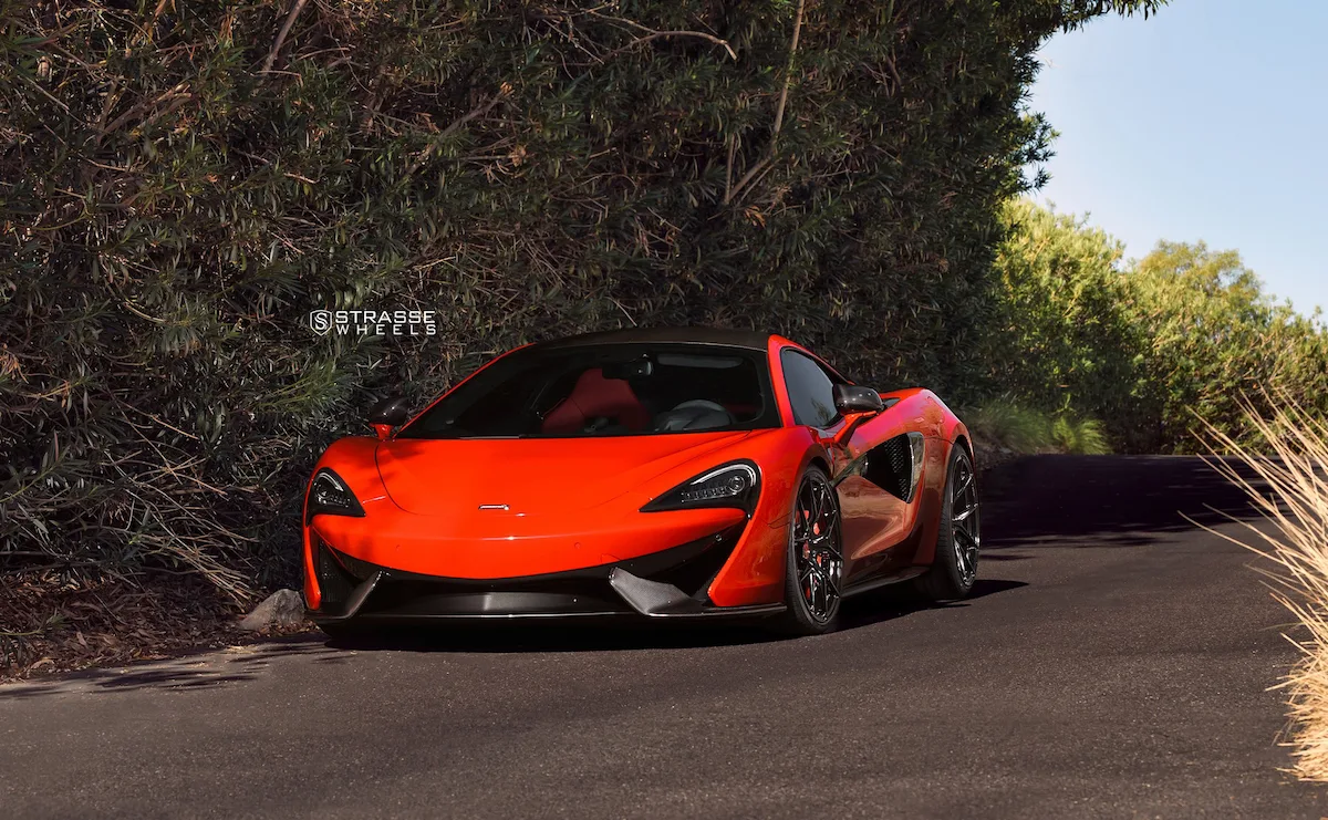 Strasse SM5R Deep Concave Monoblock on McLaren 570S, photo 5