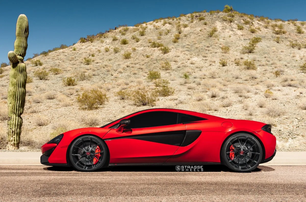 Strasse SM5R Deep Concave Monoblock on McLaren 570S, photo 2