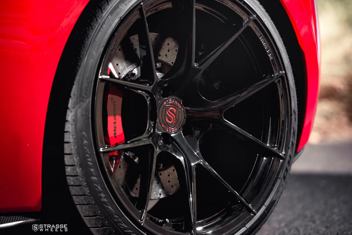 Strasse SM5R Deep Concave Monoblock on McLaren 570S, photo 7