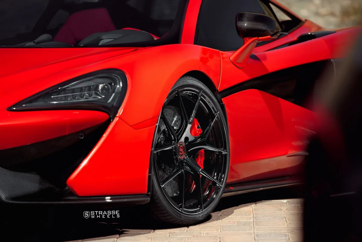Strasse SM5R Deep Concave Monoblock on McLaren 570S, photo 10