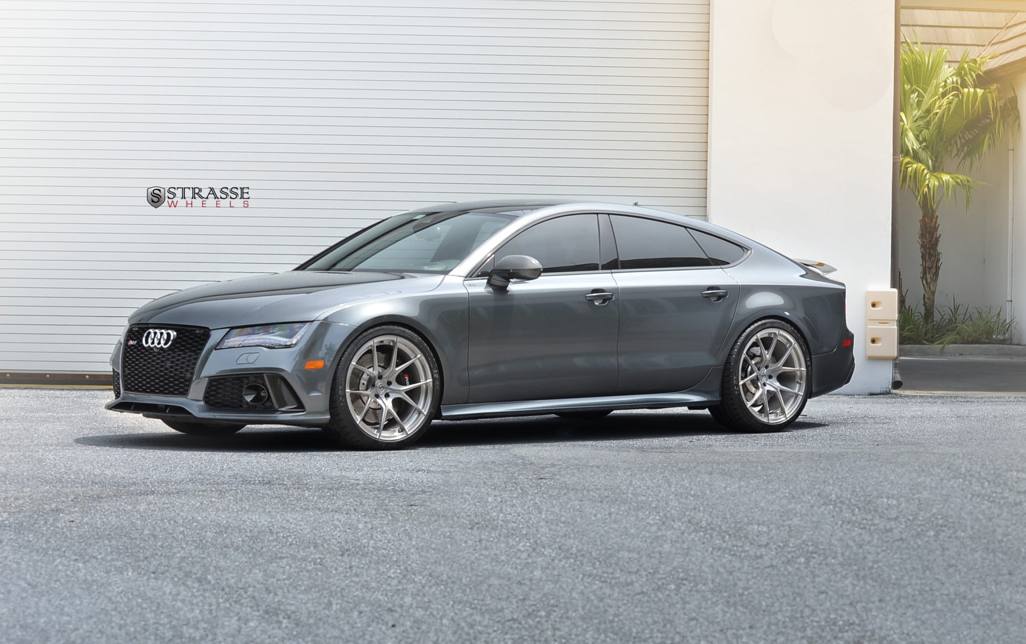 Strasse SM5R Deep Concave Monoblock on Audi RS 7 4G.2