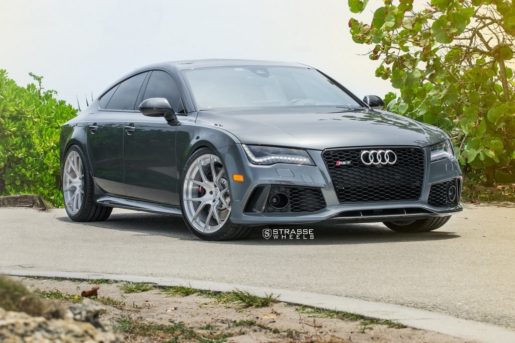 Strasse SM5R Deep Concave Monoblock on Audi RS 7 4G.2, photo 2