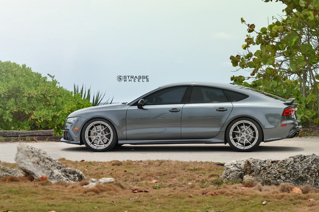 Strasse SM5R Deep Concave Monoblock on Audi RS 7 4G.2, photo 4