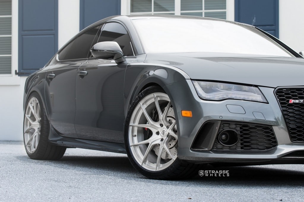 Strasse SM5R Deep Concave Monoblock on Audi RS 7 4G.2, photo 5