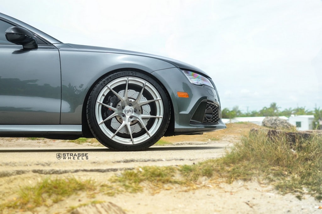 Strasse SM5R Deep Concave Monoblock on Audi RS 7 4G.2, photo 10