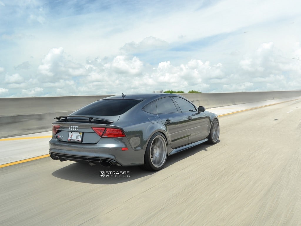 Strasse SM5R Deep Concave Monoblock on Audi RS 7 4G.2, photo 12