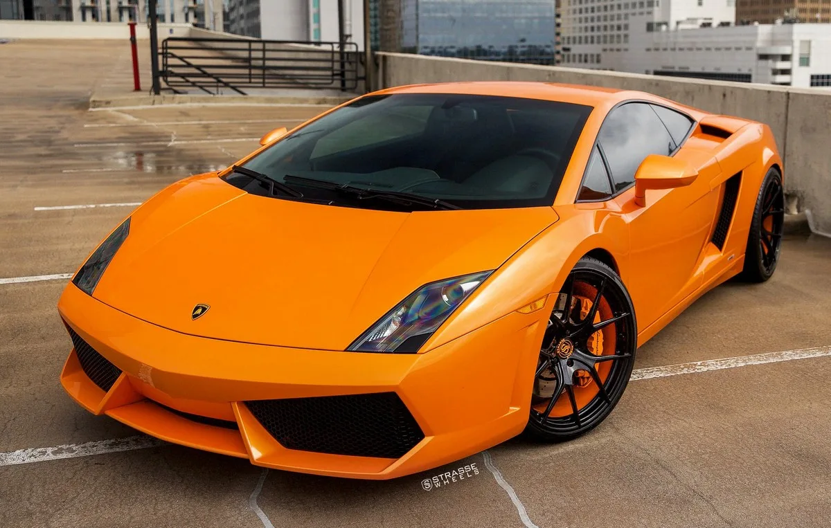 Strasse SM5R Deep Concave Monoblock on Lamborghini Gallardo LP560-4, photo 6