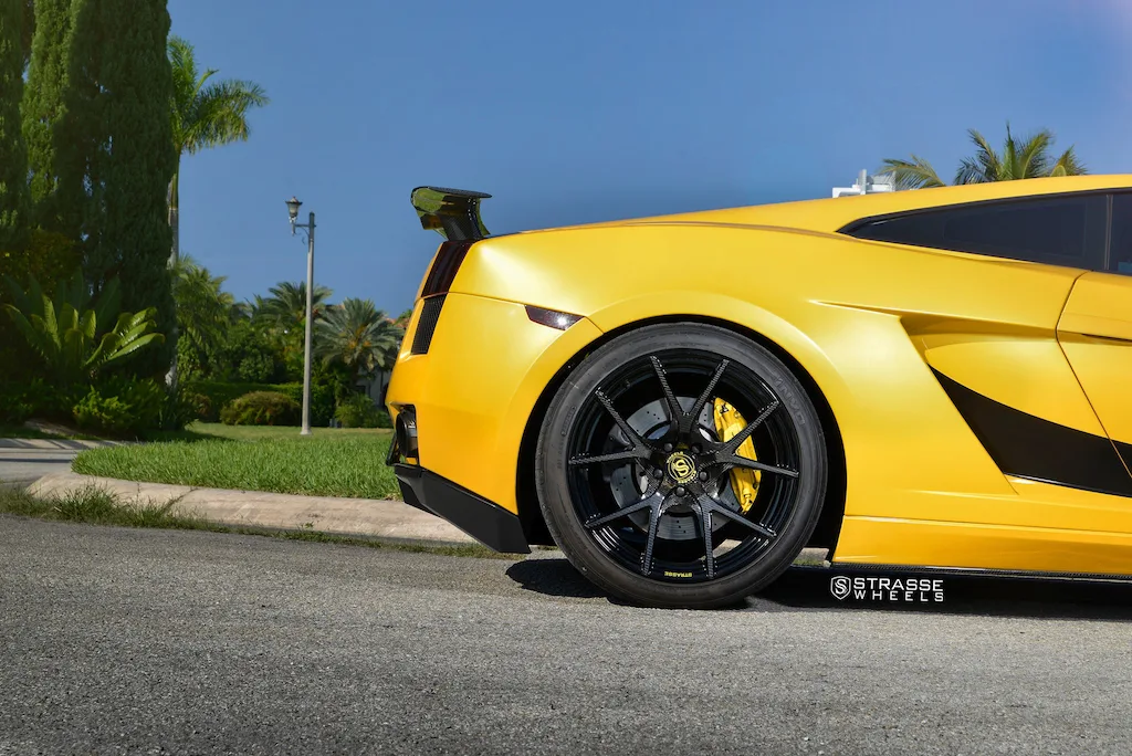 Strasse SM5R Deep Concave Monoblock on Lamborghini Gallardo (2003), photo 9
