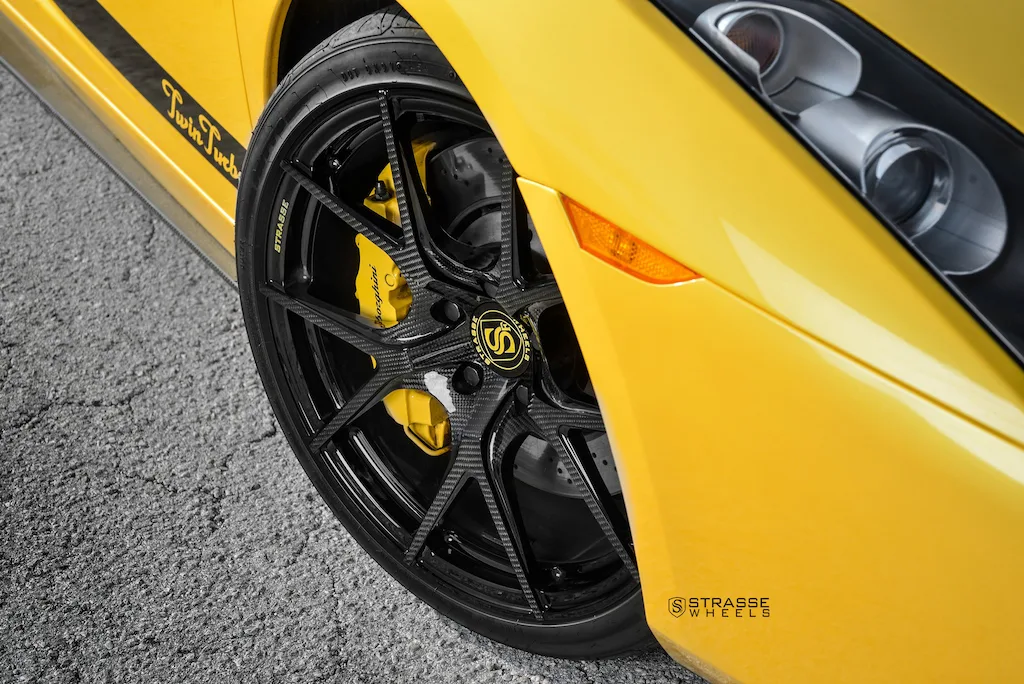 Strasse SM5R Deep Concave Monoblock on Lamborghini Gallardo (2003)