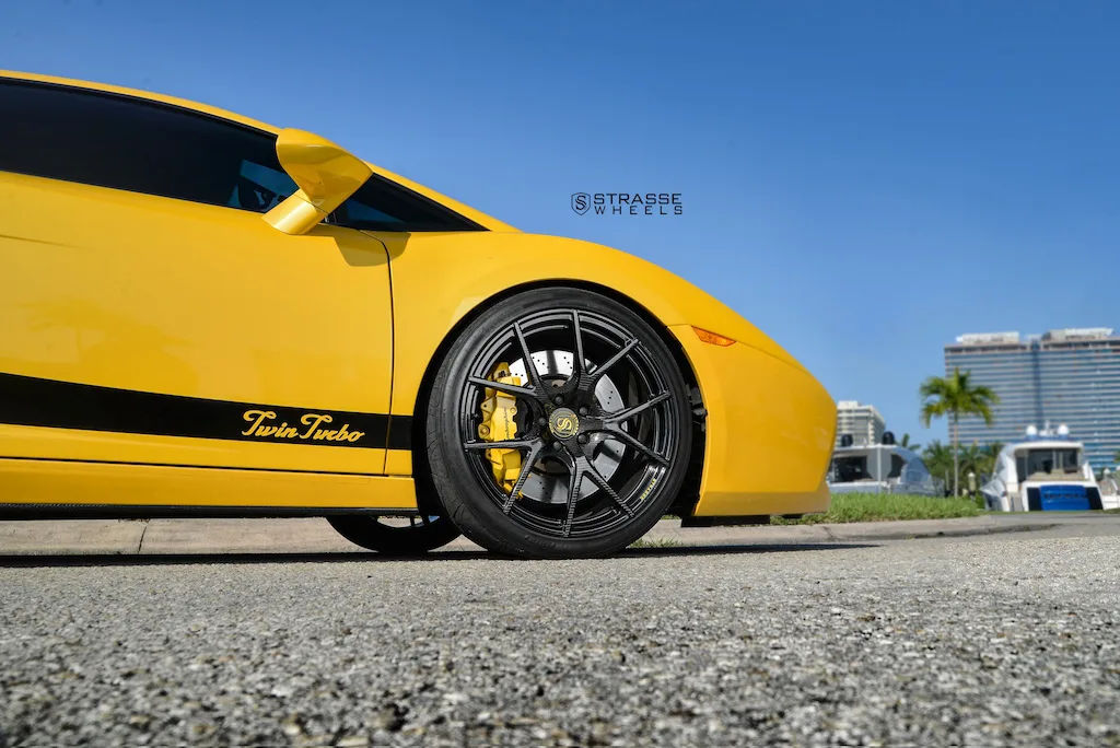 Strasse SM5R Deep Concave Monoblock on Lamborghini Gallardo (2003), photo 7