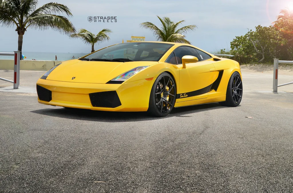 Strasse SM5R Deep Concave Monoblock on Lamborghini Gallardo (2003), photo 3
