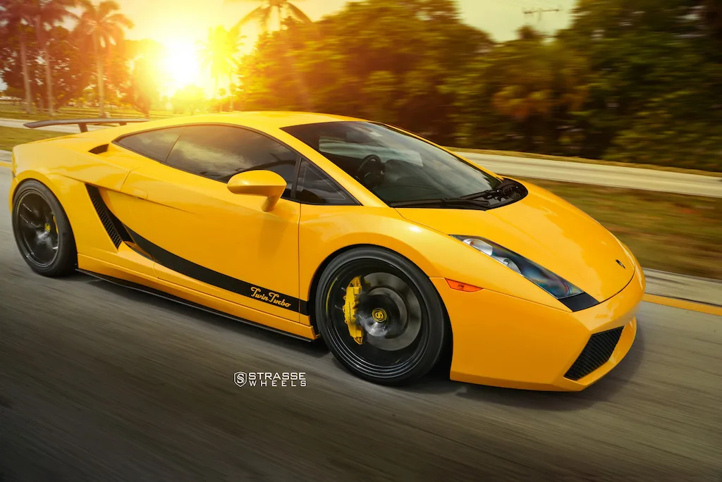 Strasse SM5R Deep Concave Monoblock on Lamborghini Gallardo (2003), photo 4