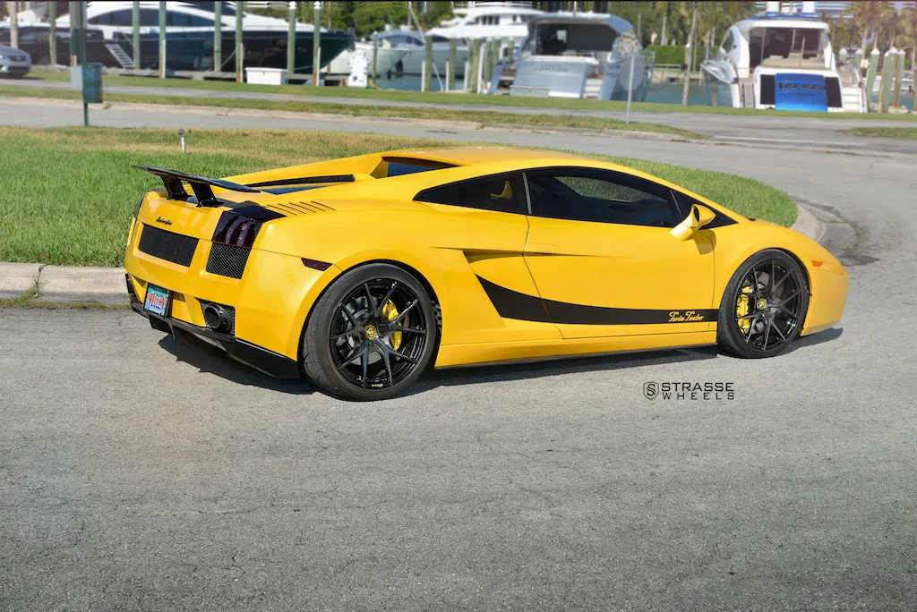 Strasse SM5R Deep Concave Monoblock on Lamborghini Gallardo (2003), photo 12