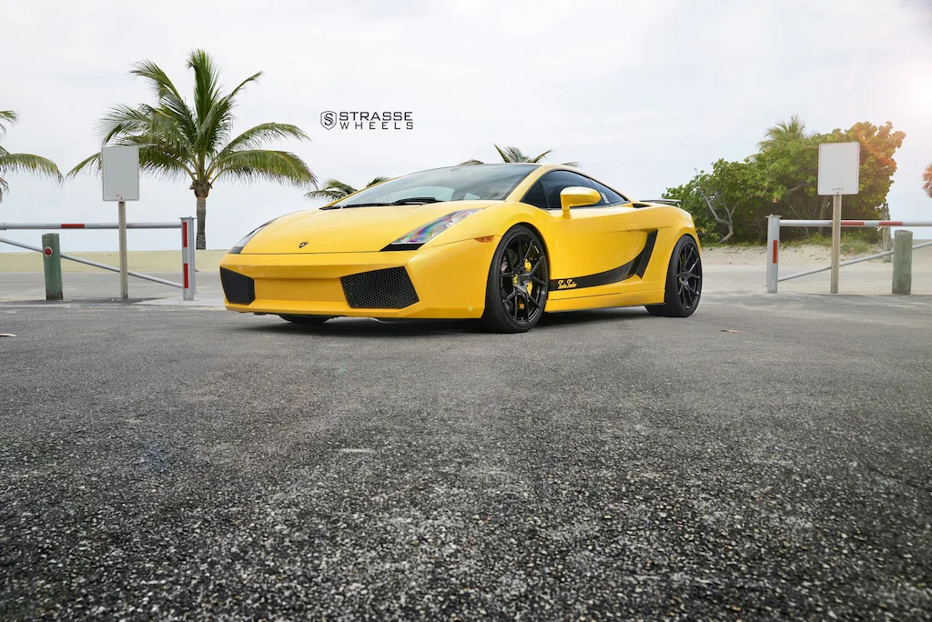 Strasse SM5R Deep Concave Monoblock on Lamborghini Gallardo (2003), photo 2