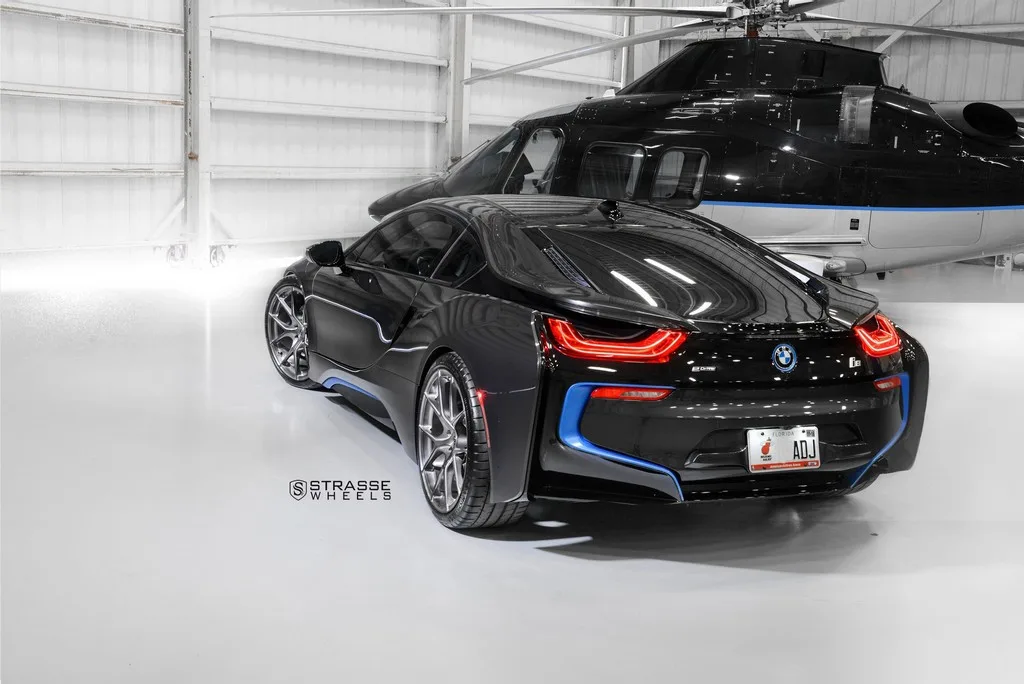 Strasse SM5R Deep Concave Monoblock on BMW i8 I12.1, photo 11