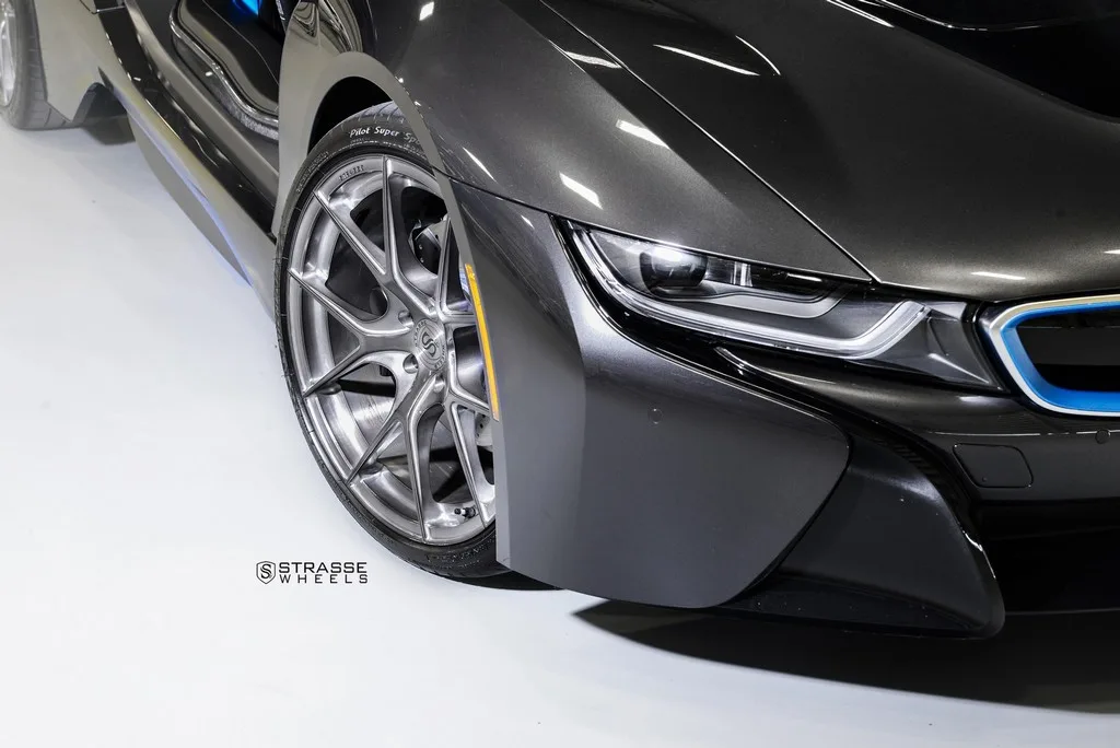 Strasse SM5R Deep Concave Monoblock on BMW i8 I12.1, photo 12