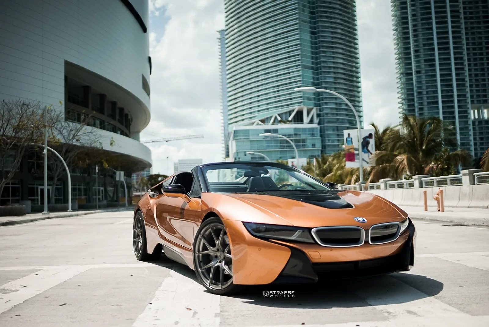 Strasse SM5R Deep Concave Monoblock on BMW i8 I12.2, photo 9