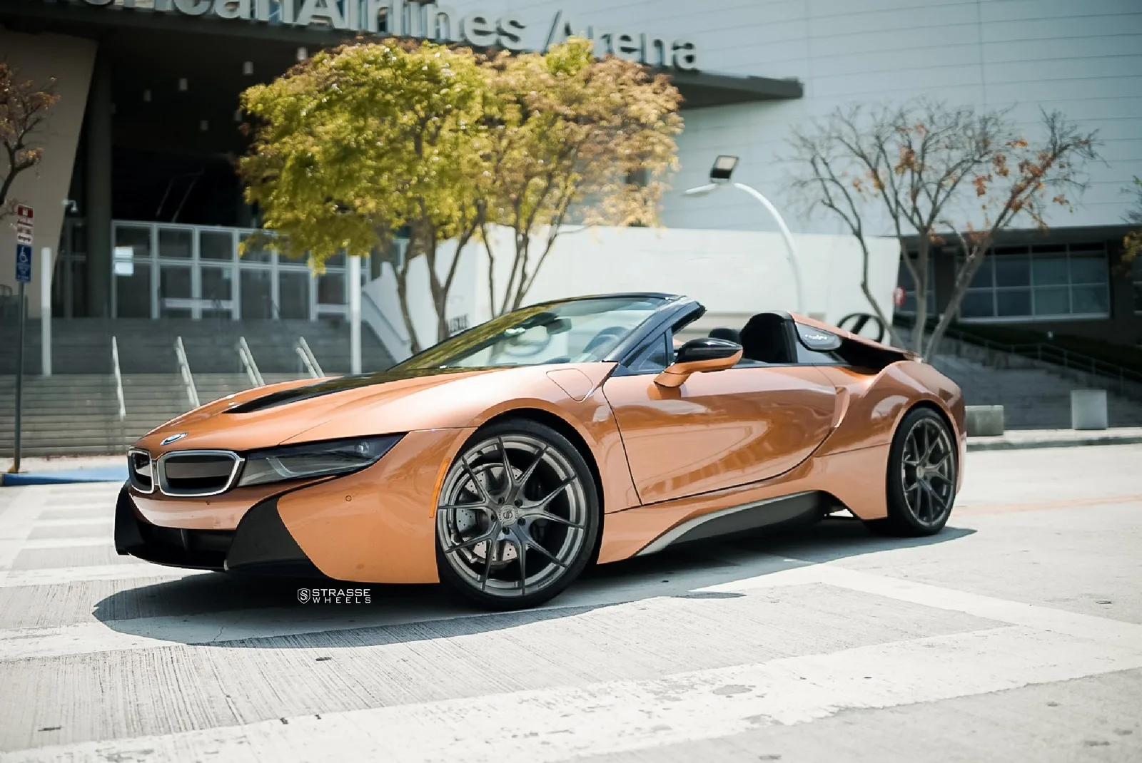 Strasse SM5R Deep Concave Monoblock on BMW i8 I12.2, photo 8